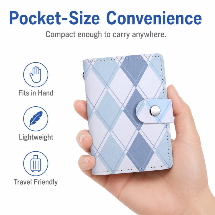 Multifunctional Large Capacity PU Leather Card Bag Short Wallet