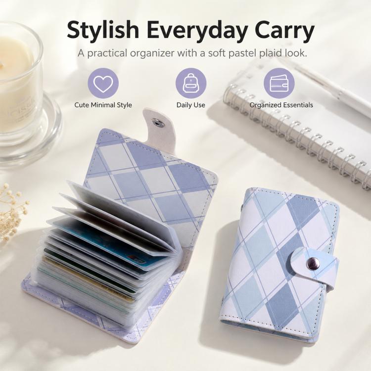 Multifunctional Large Capacity PU Leather Card Bag Short Wallet