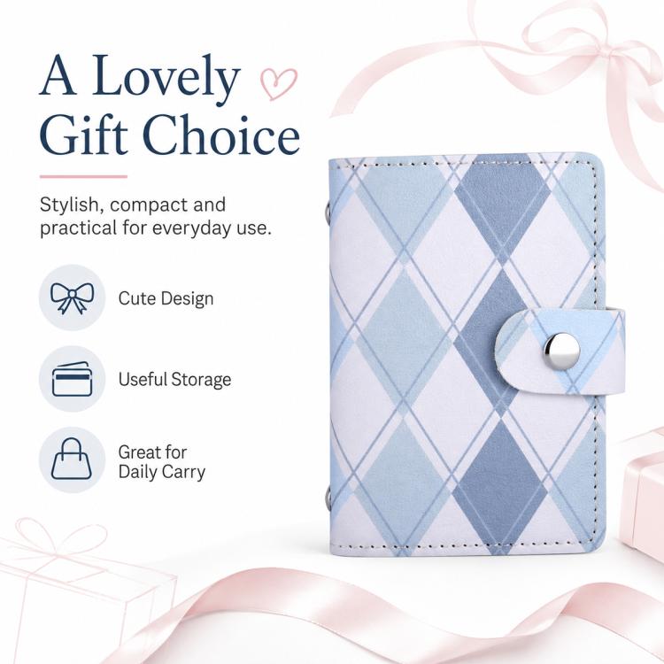 Multifunctional Large Capacity PU Leather Card Bag Short Wallet