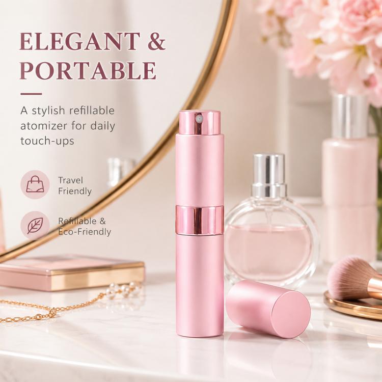 8ML Twist Up Portable Mini Refillable Perfume Atomizer