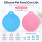2pcs Pet Food Cans Sealed Silicone Lid