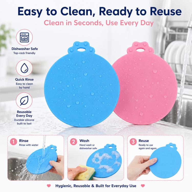 2pcs Pet Food Cans Sealed Silicone Lid