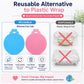 2pcs Pet Food Cans Sealed Silicone Lid