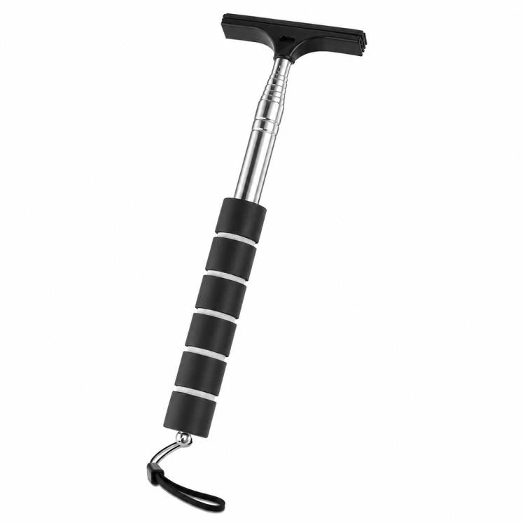 Car Rearview Mirror Stainless Steel Telescopic Wiper