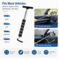 Car Rearview Mirror Stainless Steel Telescopic Wiper