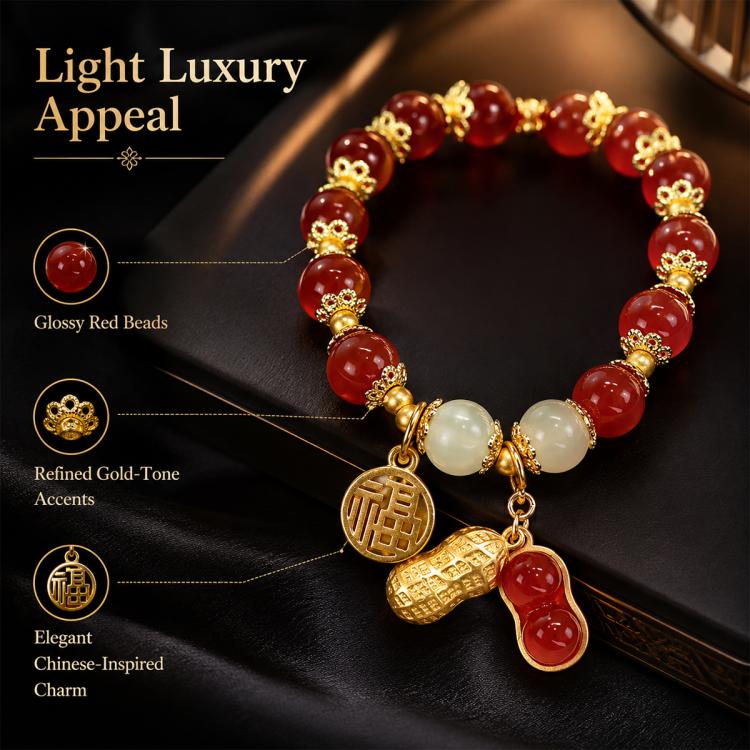 Peanut Charm Bracelet for Women
