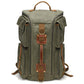 Outdoor Large Capacity Waterproof Travel Men Canvas Backpack