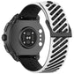 Twill Texture Breathable Silicone Watch Band, 20mm