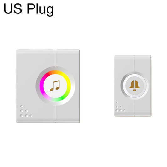 XY-603 Wireless Home Long Distance Smart Remote Control Doorbell, EU Plug, US Plug