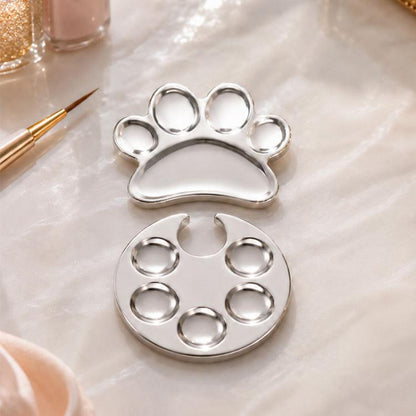 2pcs/Pack Nail Art Mixing Palette Makeup Foundation Mixing Palette