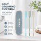 3pcs/Pack 360 Degree Rotating Double Blade Design Double Head Nose Hair Razor