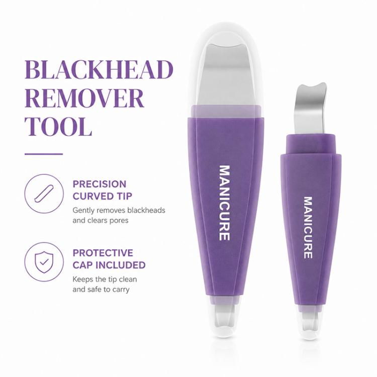 Manual Double-Headed Blackhead Remover Facial Acne Cleansing and Care Tool