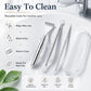 Stainless Steel Blackhead Scraper and U-Shaped Needle Set Blackhead Acne Cleaning Tool