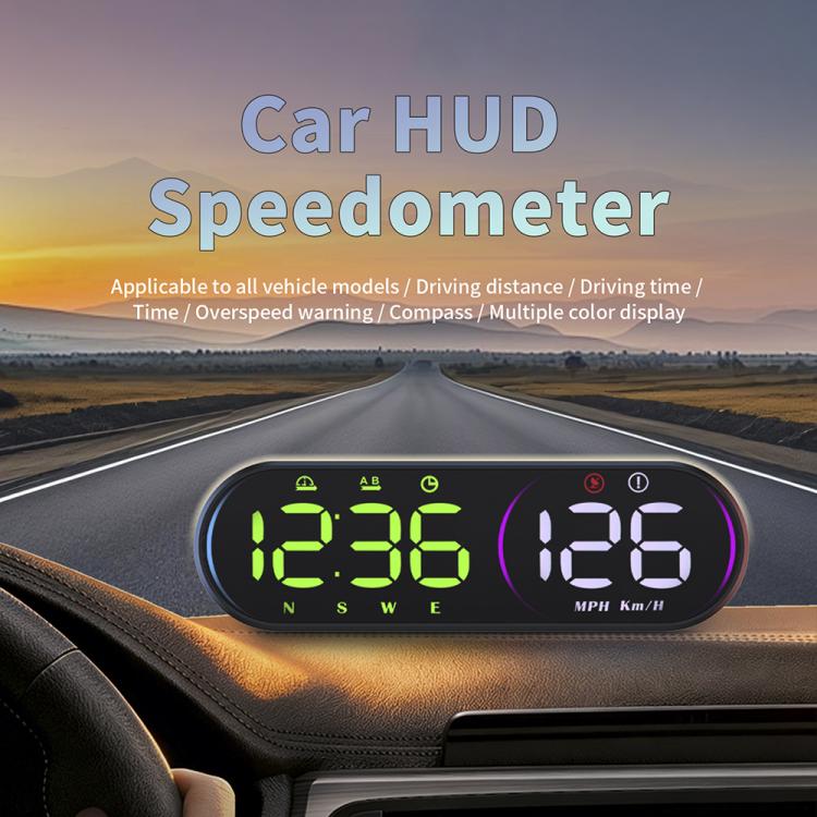G26 Car GPS Display Head-Up Display Speedometer with Suction Cup Holder, G26
