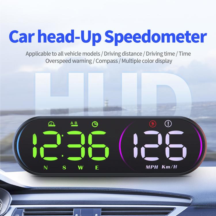G26 Car GPS Display Head-Up Display Speedometer with Suction Cup Holder, G26