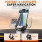 F9 Vacuum Suction Cup Phone Car Mount For Navigation Desktop Use, Basic Model, Parking Number Plate