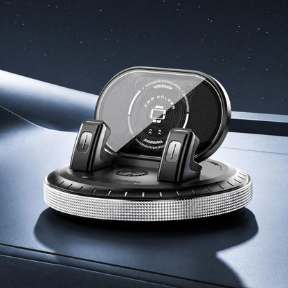 D5 Vacuum Suction Rotating Base Car Center Console Phone Mount