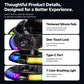 D9 Self-adhesive Rotating Base Car Wireless Charging Phone Holder