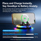 D9 Self-adhesive Rotating Base Car Wireless Charging Phone Holder