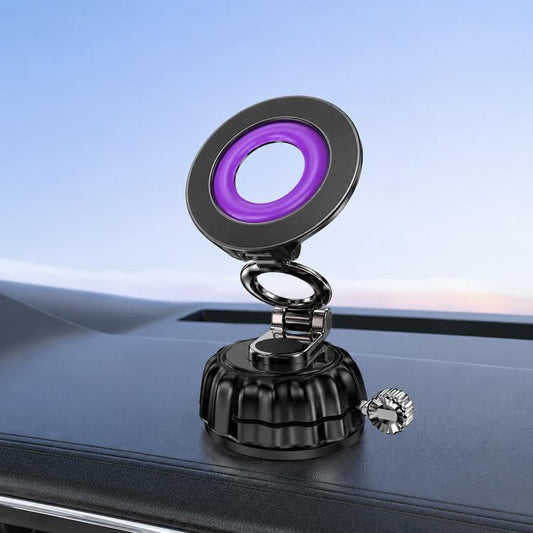 S21 Vacuum Suction Cup Magnetic Car Phone Holder Universal Car Navigation Mount