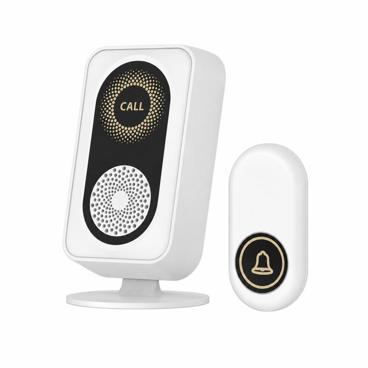 XY-601 Adjustable Volume Wireless Waterproof Doorbell Caregiver Call Button Kit