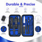 9pcs/Set Portable Stainless Steel Nail Clipper Manicure Tool Set