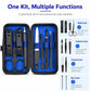 9pcs/Set Portable Stainless Steel Nail Clipper Manicure Tool Set