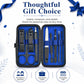 9pcs/Set Portable Stainless Steel Nail Clipper Manicure Tool Set