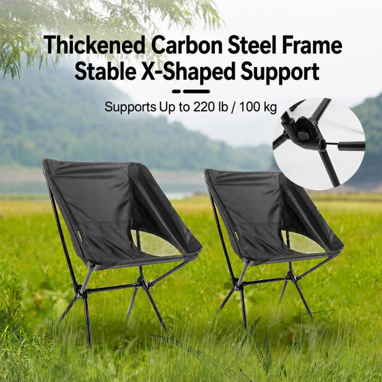Outdoor Camping Space Chair Folding Moon Chair Travel Gear