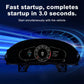Car HD LCD Multi-Mode Digital Odometer Speedometer with CarPlay, For Porsche Cayenne 2002–2010