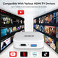 White MMB WJAN-TV 2.0 car AI box with dual ports on the side