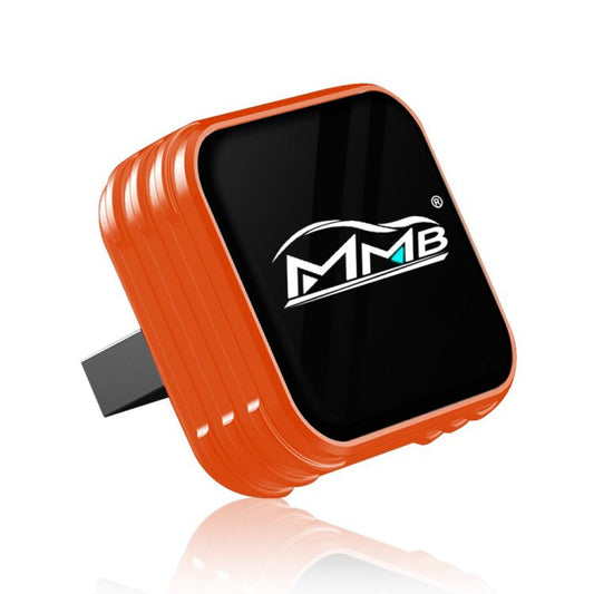 MMB 2 in 1 Car Smart Box Wired to Wireless Android Auto CarPlay Adapter, WJCP-MINI-Ultra (Orange), WJCP-MINI-Ultra (Black)