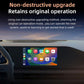 2 in 1 Car Smart Box Wireless Android Auto CarPlay Adapter, ZYD-TAB0S