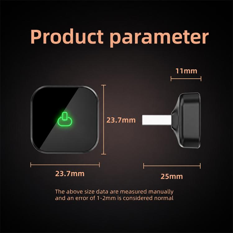 2 in 1 Car mini Smart Box Wireless Android Auto CarPlay Adapter, ZYD-B42