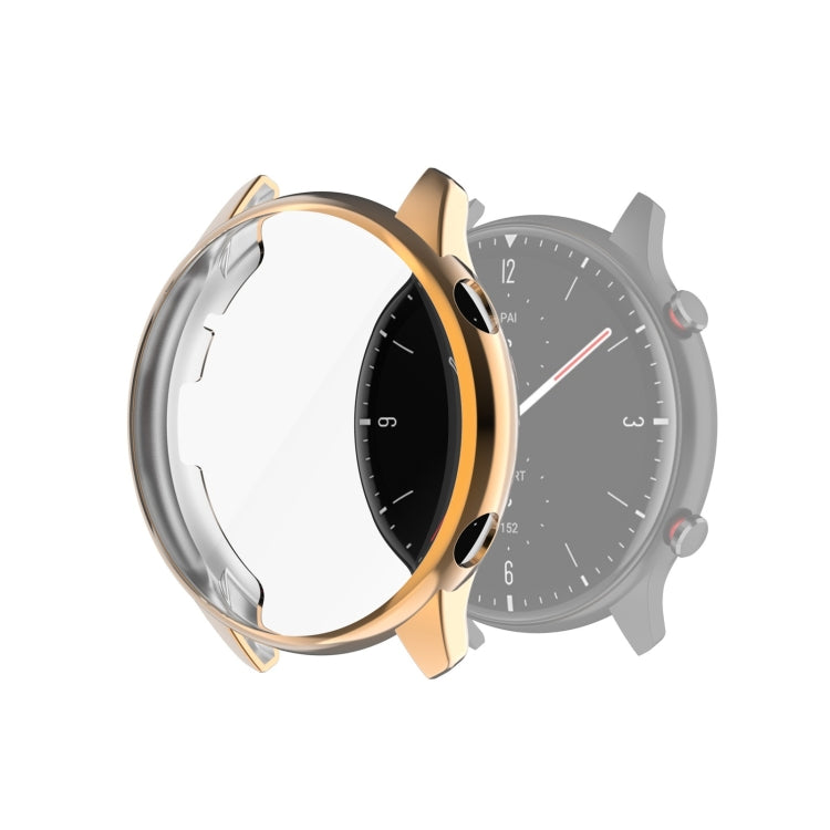 For Amazfit GTR 2 A1951 Full Coverage TPU Electroplating Protective Case Cover, For Amazfit GTR 2
