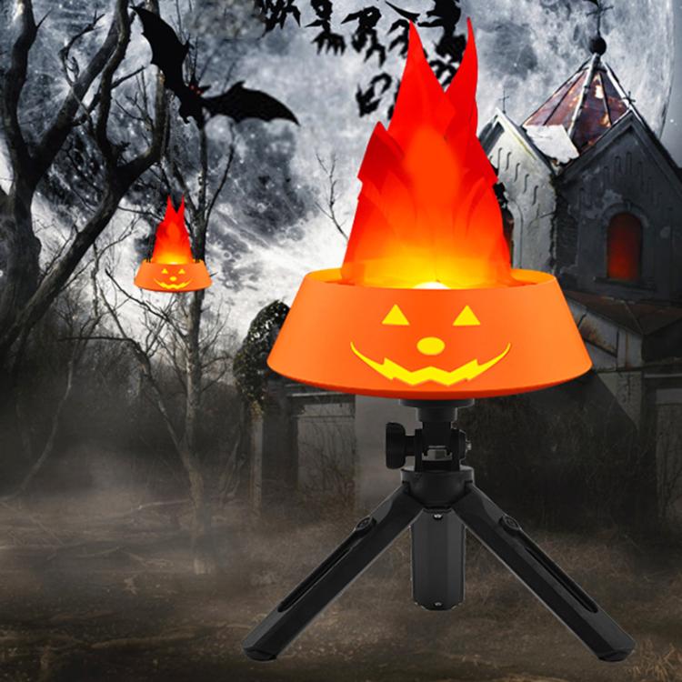 HZ-K02 Rechargeable LED Simulated Flame Lamp Suspended / Desktop Use Design
