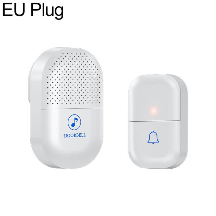 XY-802 Smart Home Wireless Doorbell 433Hz Elderly Wireless Elderly and Patients Emergency Call Button, US Plug, EU Plug