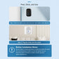 XY-802 Smart Home Wireless Doorbell 433Hz Elderly Wireless Elderly and Patients Emergency Call Button, US Plug, EU Plug