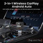 MMB CP-1 2 in 1 Car mini Smart Box Wired to Wireless Android Auto CarPlay Adapter, CP-1