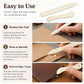 Bone-colored Paper Folding Trimmer Carve Leather Scraper