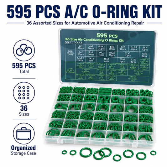 O-shaped Car Air conditioner Fixing Rubber Ring Tool Kit