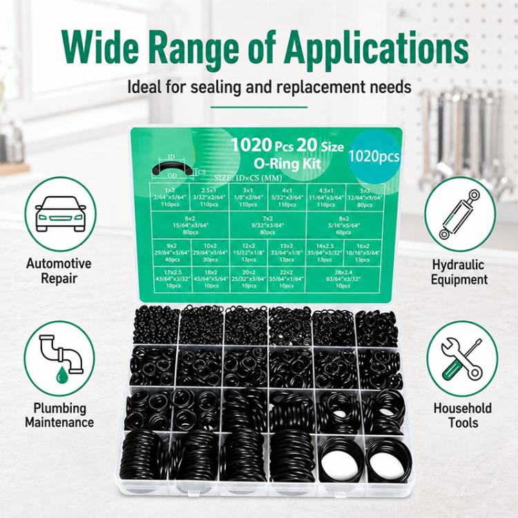 O-shaped Nitrile Fixing Rubber Ring Tool Kit
