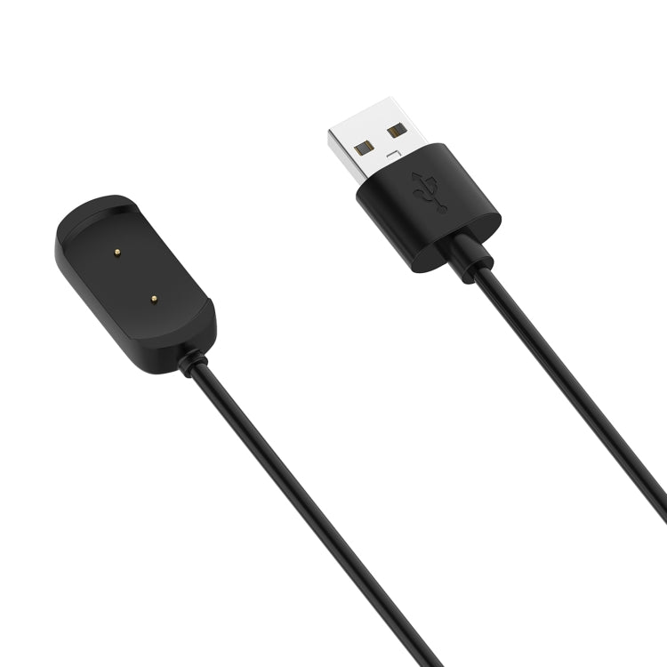 Black USB-A to magnetic dock charging cable, 1m length