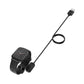 USB plug with black magnetic dock charging cable for smartwatch, 1m