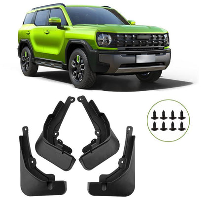 4pcs/Set Car Wheel Splash Flaps Fender Guard, For GreatWall Haval H3 2024