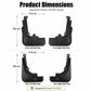 4pcs/Set Car Wheel Splash Flaps Fender Guard, For GreatWall Haval H3 2024