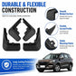 4pcs/Set Car Wheel Splash Flaps Fender Guard, For GreatWall Haval M6 2017-2019