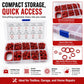 O-shaped Fixing Rubber Ring Tool Kit 351 PCS/Set