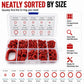 O-shaped Fixing Rubber Ring Tool Kit 351 PCS/Set