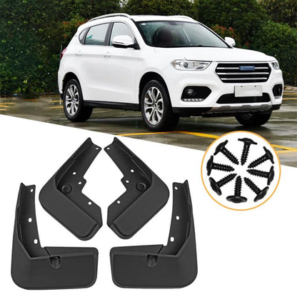 4pcs/Set Car Wheel Splash Flaps Fender Guard, For GreatWall Haval H2 2016-2020
